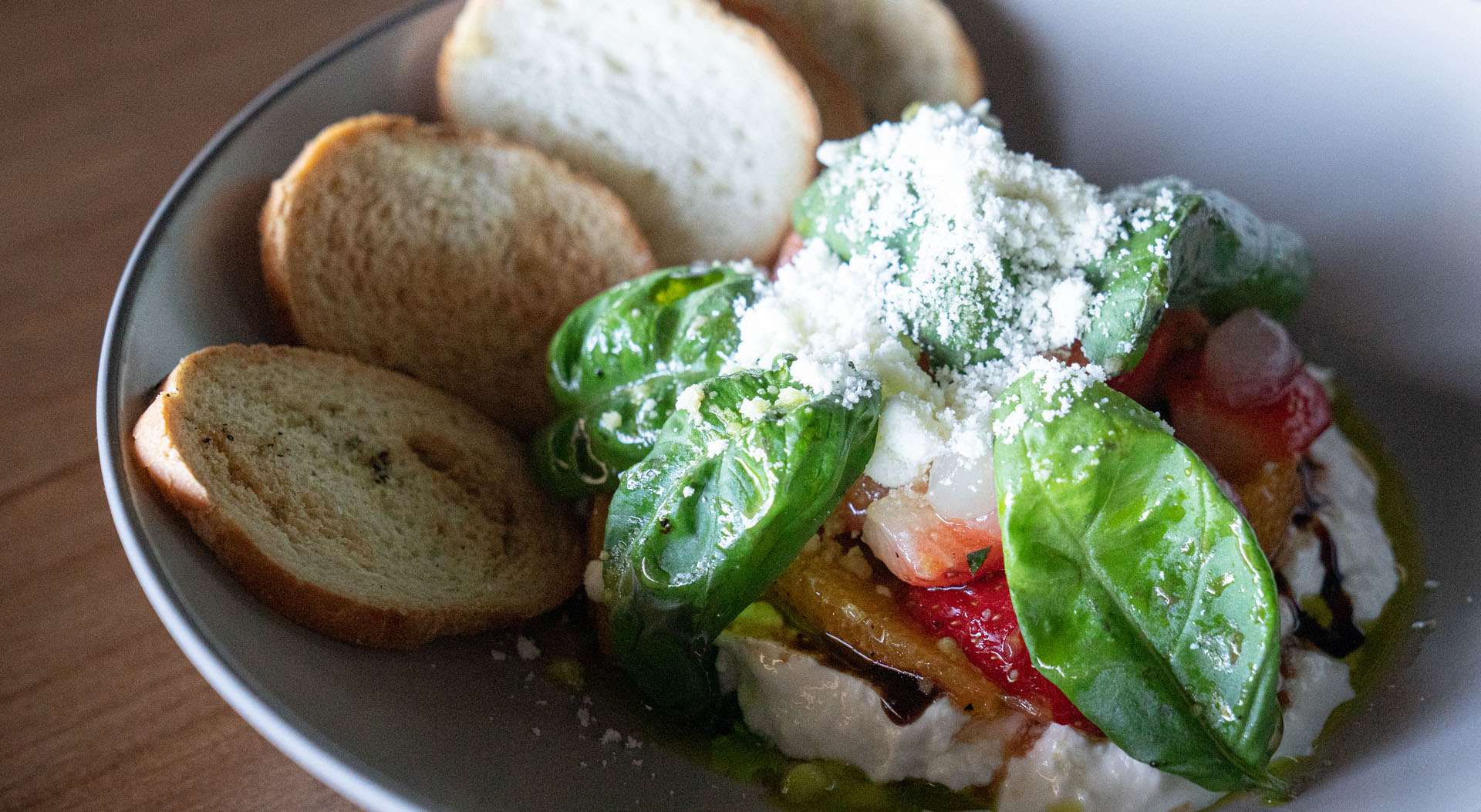 Ricotta Cheese with Seasonal Fruits